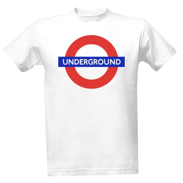 Tričko s potiskem London Underground